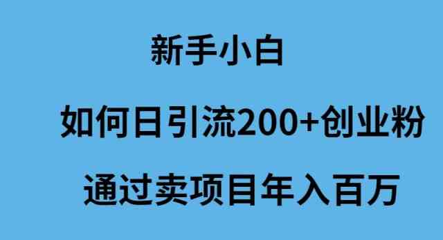（9668期）新手小白如何日引流200+创业粉通过卖项目年入百万云创网络源码-黄金外汇交易分析策略提供亏损解套扭亏为盈-网赚项目-副业赚钱-互联网创业-资源整合-棋牌源码云创网络