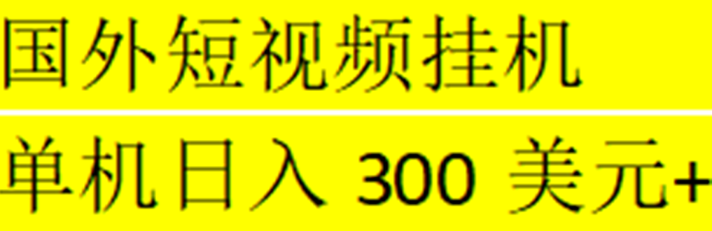 082222k1bhdmhdiabnr4rd.png 海外暴力短视频挂机全自动撸美金 单机日入300美元+【脚本免费+一对一指导】